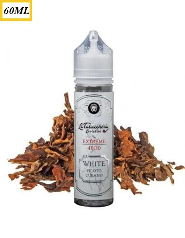 LA TABACCHERIA - EXTREME 4POD - WHITE PILOTO CUBANO 60ML