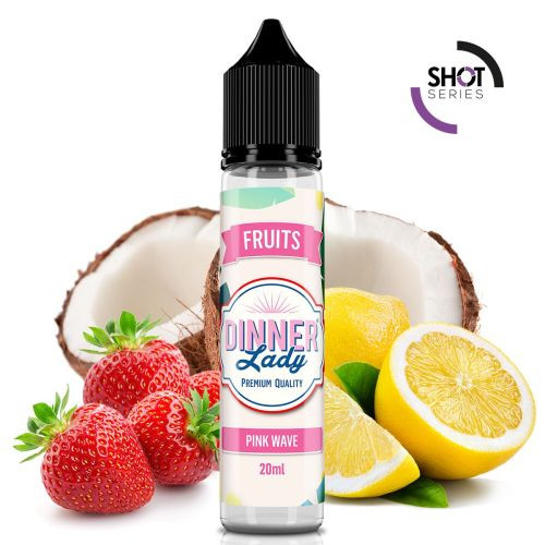 DINNER LADY - PINK WAVE - SHOT SERIES 20ML NEW