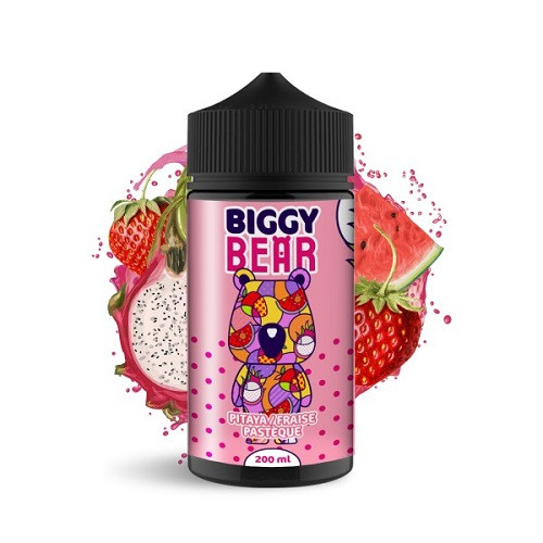 BIGGY BEAR - PITAYA FRAISE PASTEQUE 240ML