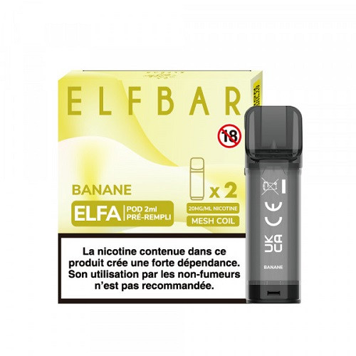 ELF BAR - POD BANANA 2ML - 2PZ