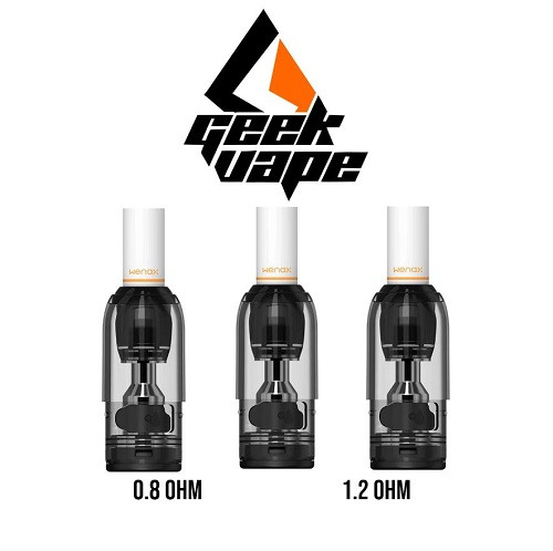 GEEK VAPE - POD DI RICAMBIO CON FILTRO PER WENAX M1 1.2 OHM - 3 PEZZI