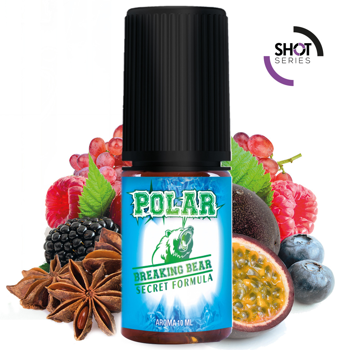 AROMA CONCENTRATO BREAKING BEAR - POLAR - TNT VAPE - 10 ML