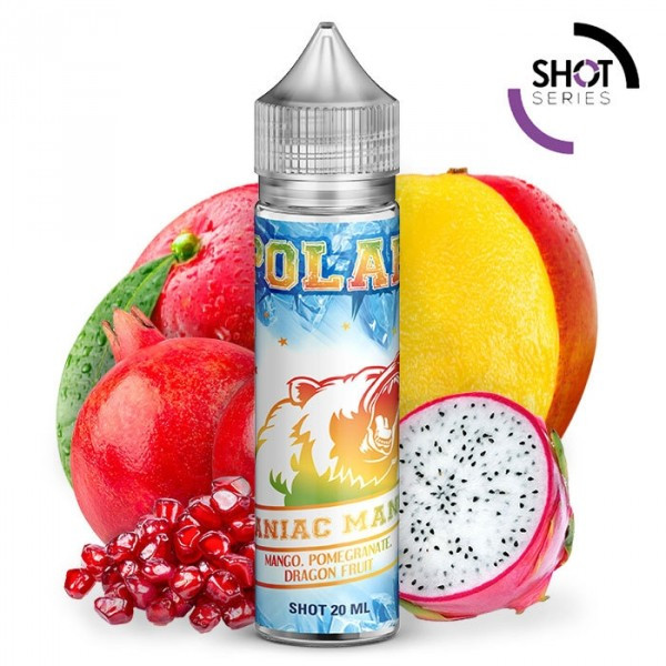 TNT-VAPE - POLAR - MANIAC MANGO - AROMA SHOT SERIES 20 ML