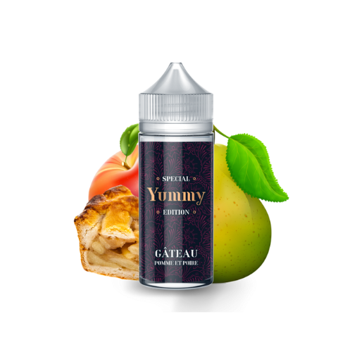 YUMMY - GATEAU POMME ET POIRE 120ML