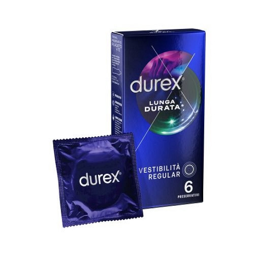 Profilattici durex retard 6 pz