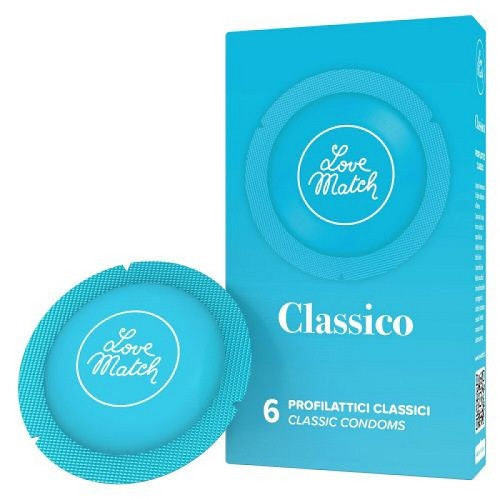 Profilattici love match classico 6 pezzi