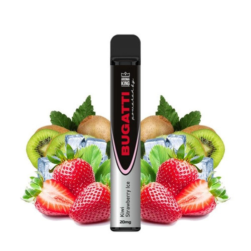 AROMA KING - BUGATTI 700 POD USA E GETTA - KIWI STRAWBERRY ICE 20MG