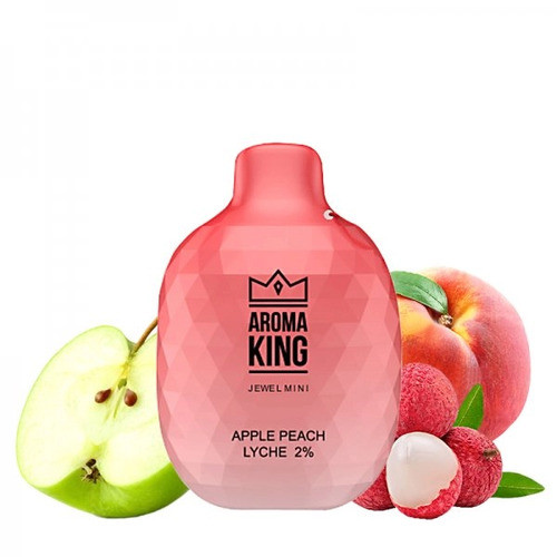 AROMA KING - JEWEL MINI 600 POD USA E GETTA - APPLE PEACH LYCHEE 20MG