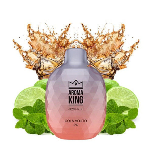 AROMA KING - JEWEL MINI 600 POD USA E GETTA - COLA MOJITO 20MG