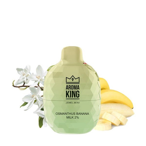 AROMA KING - JEWEL MINI 600 POD USA E GETTA - OSMANTHUS BANANA MILK 20MG