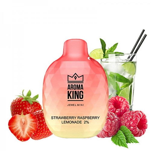 AROMA KING - JEWEL MINI 600 POD USA E GETTA - RASPBERRY STRAWBERRY LEMONADE 20MG