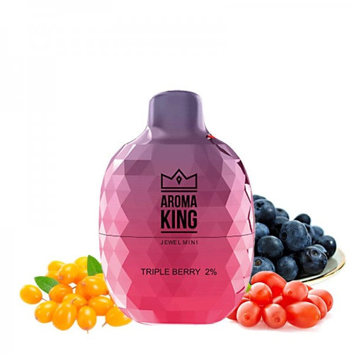 AROMA KING - JEWEL MINI 600 POD USA E GETTA - TRIPLE BERRY 20MG