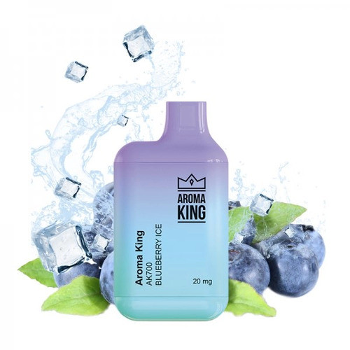 AROMA KING - PUFF MINI 700 POD USA E GETTA - BLUEBERRY ICE 20MG