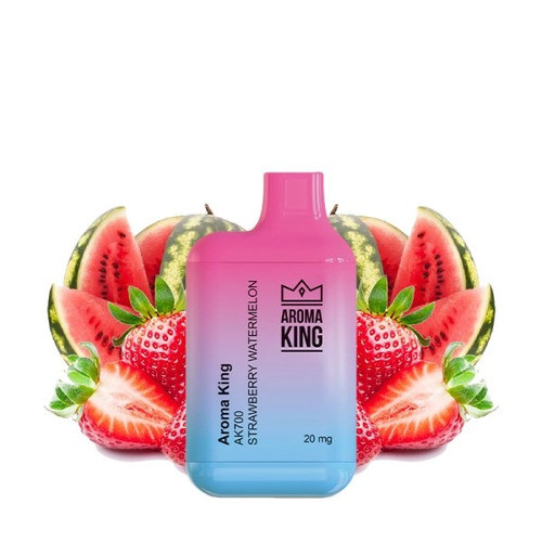 AROMA KING - PUFF MINI 700 POD USA E GETTA - WATERMELON STRAWBERRY 20MG