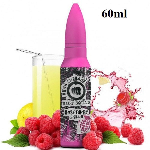 RIOT SQUAD - PUNK GRENADE RASPBERRY GRENADE 60ML