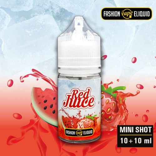 FASHION VAPE ELIQUID - RED JUICE - MINI SHOT 10ML