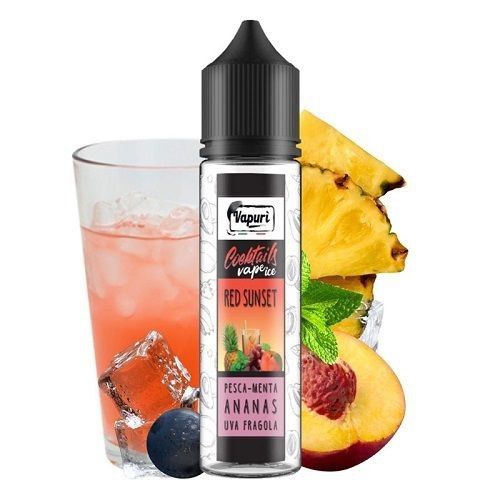 VAPURÌ - COCKTAIL VAPE ICE - RED SUNSET 60ML