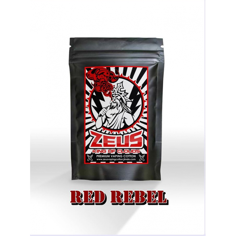 Zeus Vaping Coton - King of Clouds - Red Rebel-Large