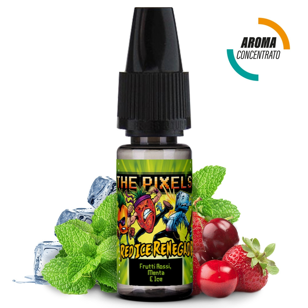 AROMA CONCENTRATO RED ICE RENEGADE - THE PIXELS - LIQUID VAPOR 10 ML