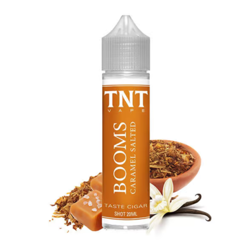 TNT VAPE - BOOMS SALTED CARAMEL - AROMA SHOT SERIES 20ML