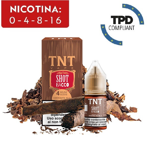 TNT VAPE - SHOT BACCO 10 ML