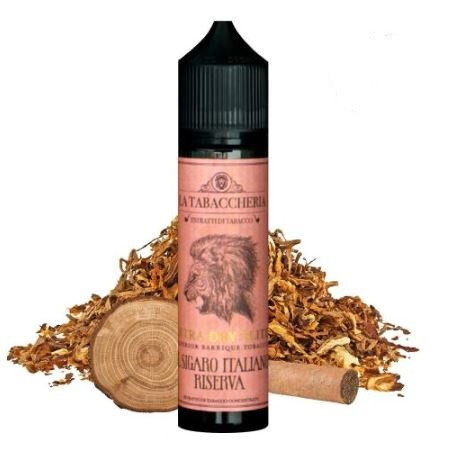 LA TABACCHERIA - SIGARO ITALIANO RISERVA - EXTRA DRY 4POD - AROMA SHOT SERIES 20ML IN 60 ML