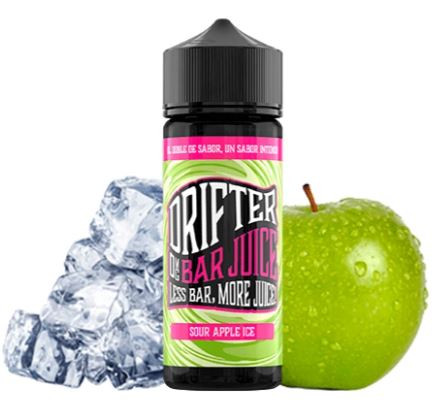 JUICE SAUZ - DRIFTER BAR SOUR APPLE 120ML