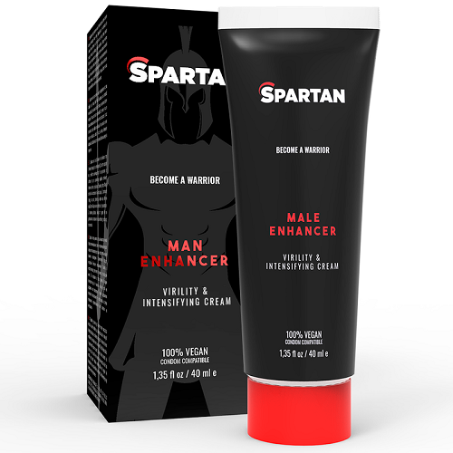 SPARTAN - GEL DI COPPIA CREMA VIRILITÀ E INSENSIFICANTE 100% VEGAN 40ML