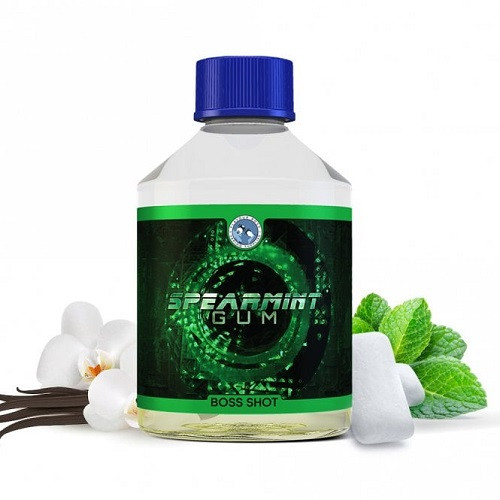 BOSS SHOT - SPEARMINT GUM - AROMA SCOMPOSTO 50ML IN 250ML