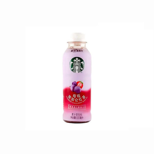 STARBUCKS Black Tea Raspberry and Ribes Asian Import - Tè al Gusto di Fragola e Ribes Nero 330 ml