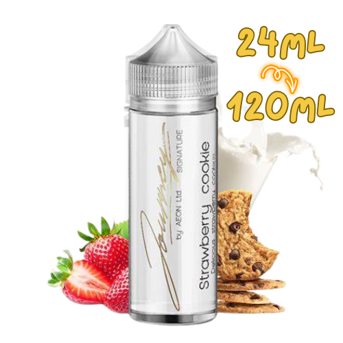 JOURNEY - STRAWBERRY COOKIE - AROMA 24ML PER UN LIQUIDO FINO A 120ML