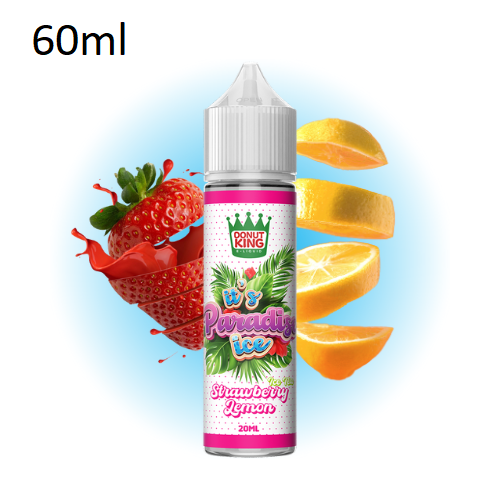 RELOAD VAPE & DONUT KING - IT'S PARADICE ICE STRAWBERRY LEMON 60ML