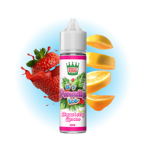 RELOAD VAPE & DONUT KING - IT'S PARADICE ICE STRAWBERRY LEMON - AROMA SHOT SERIES 20ML