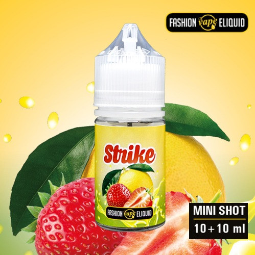 FASHION VAPE ELIQUID - STRIKE - MINI SHOT 10ML