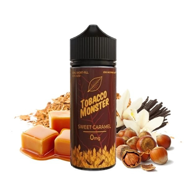 JAM MONSTER - TOBACCO  SWEET CARAMEL 120ML