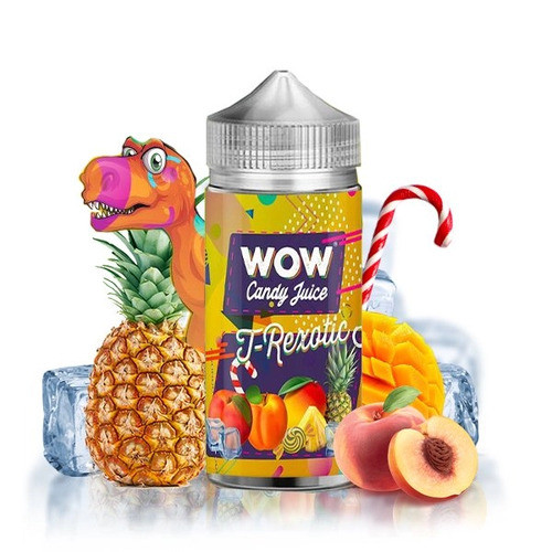 WOW CANDY JUICE - T-REXOTIC 120ML