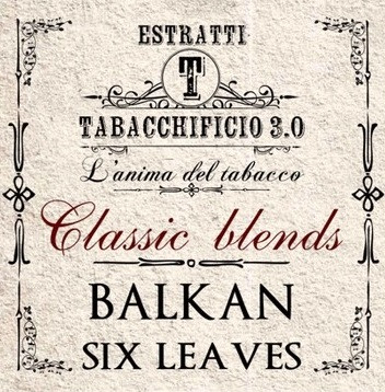 TABACCHIFICIO 3.0 - AROMA BALKAN SIX LEAVES 20 ML