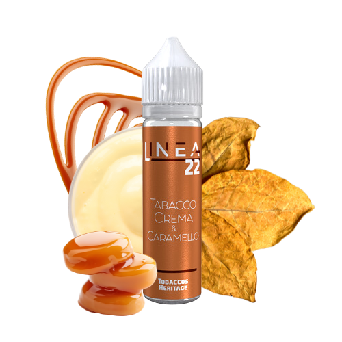 LINEA 22 - TABACCO CREMA E CARAMELLO - SHOT SERIES 20ML