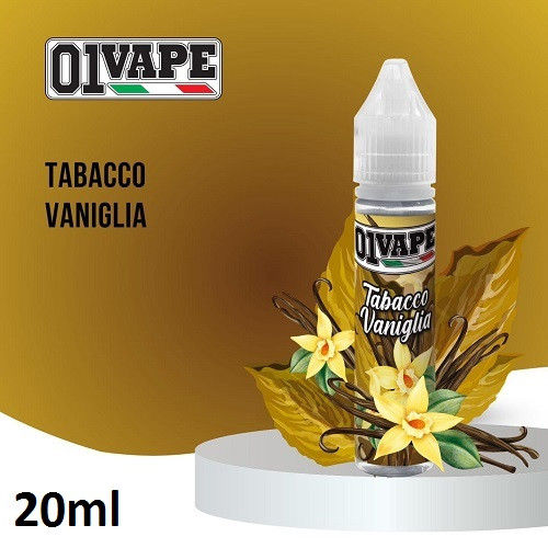 01VAPE -TABACCO VANIGLIA 20ML NEW