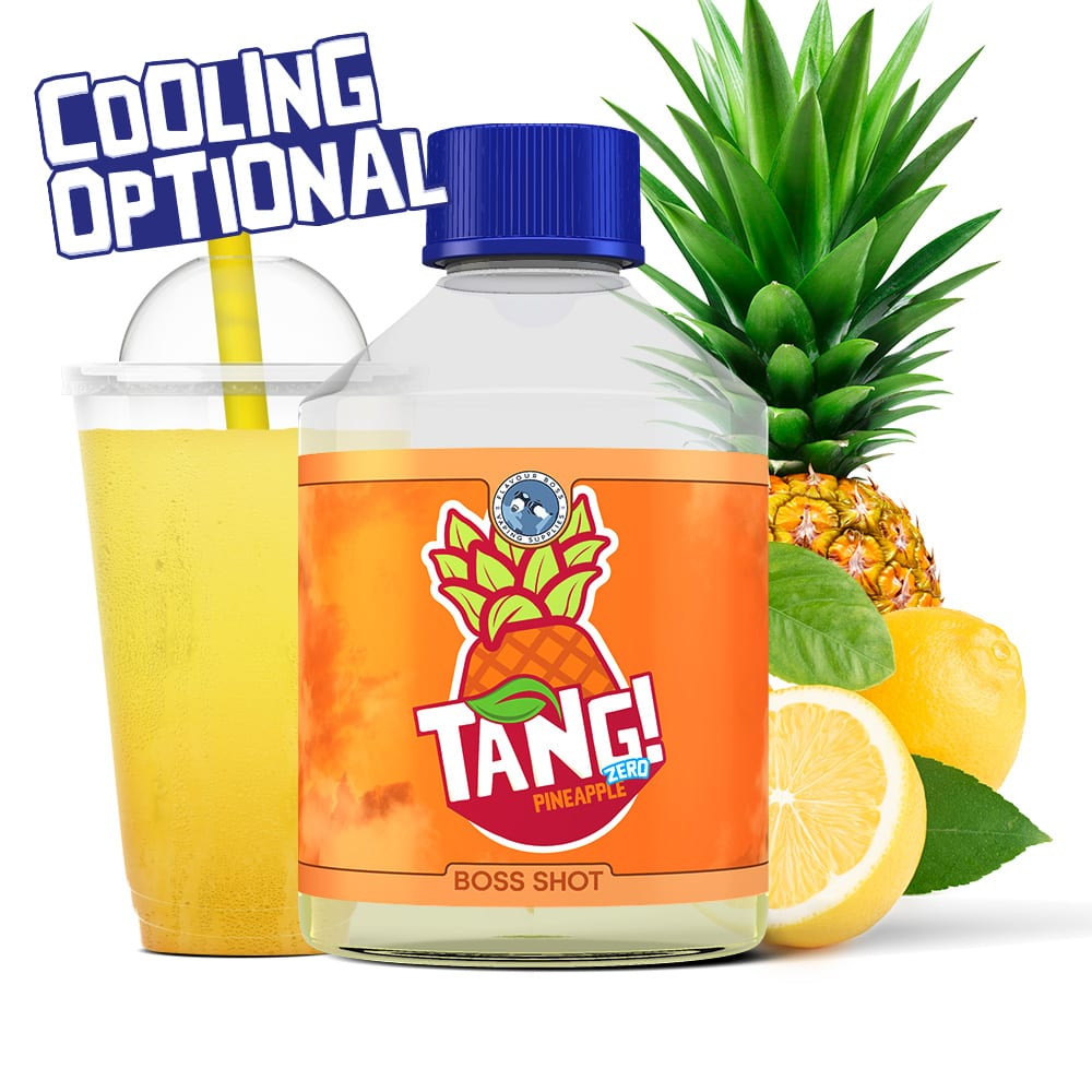 BOSS SHOT - AROMA TANG! PINEAPPLE ZERO - PER 250 ML