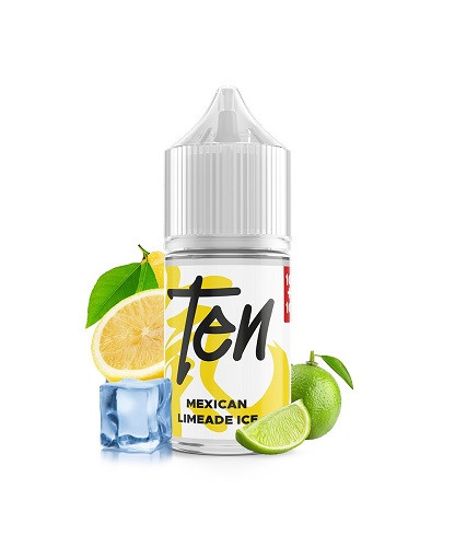 GHOST BUS CLUB - TEN - MEXICAN LIMEADE ICE - MINI SHOT 10ML 