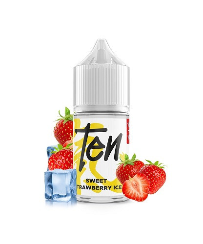 GHOST BUS CLUB - TEN - SWEET STRAWBERRY ICE - MINI SHOT 10ML 