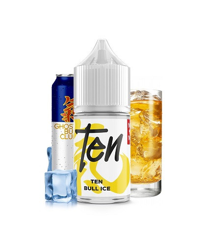 GHOST BUS CLUB - TEN - TEN BULL ICE - MINI SHOT 10ML 