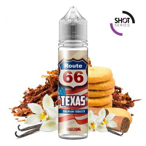 TNT VAPE ROUTE 66 - TEXAS 60ML - AROMA SHOT SERIES 20ML