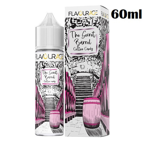 FLAVOURAGE - THE SECRET BARREL COTTON CANDY 60ML