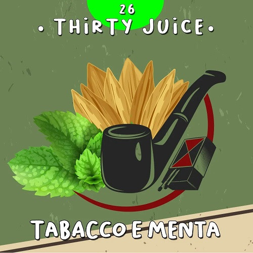 HISTORY MOD - THIRTY JUICE N26 TABACCO E MENTA - AROMA CONCENTRATO 10ML