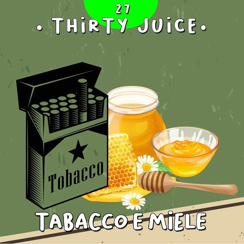 HISTORY MOD - THIRTY JUICE N27 TABACCO E MIELE - AROMA CONCENTRATO 10ML