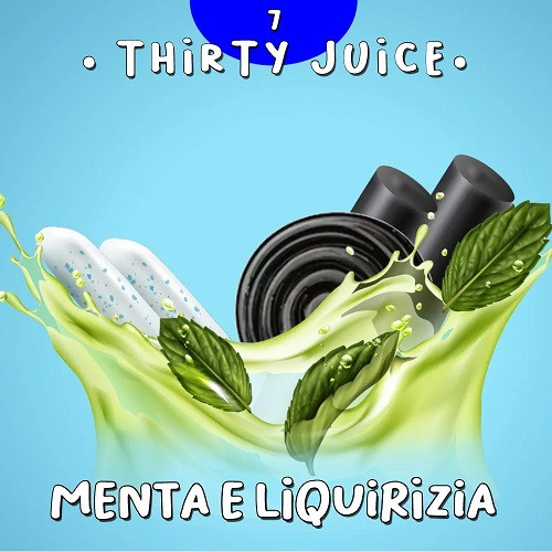 HISTORY MOD - THIRTY JUICE N7 MENTA E LIQUIRIZIA - AROMA CONCENTRATO 10ML