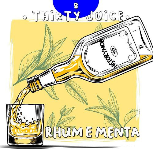 HISTORY MOD - THIRTY JUICE N8 RHUM E MENTA - AROMA CONCENTRATO 10ML