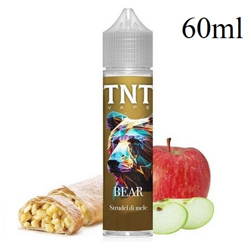 TNT VAPE - BEAR STRUDEL DI MELE 60ML NEW